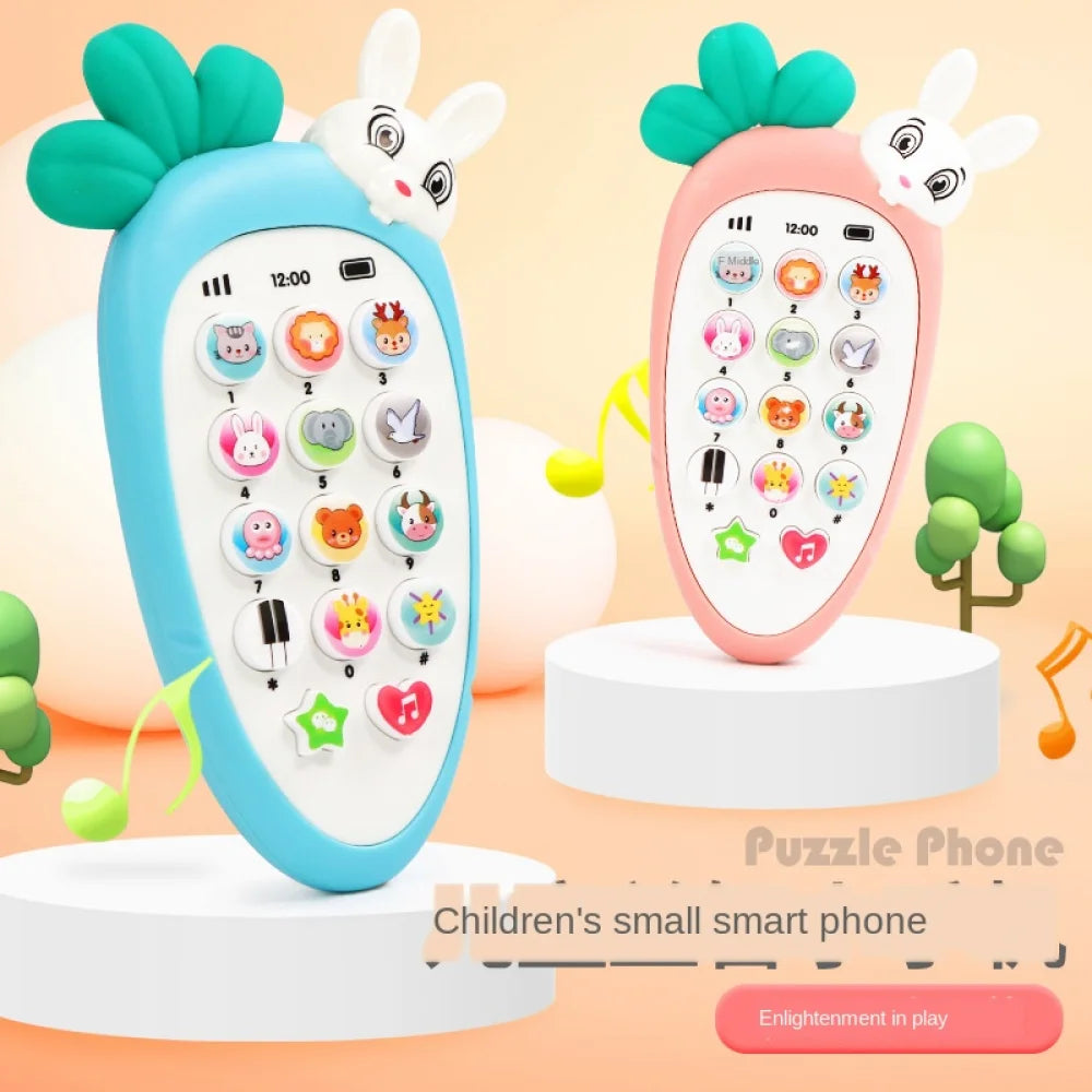 Baby Mobile Phone Infant Early Education Telephone Learning Machine Simulation Music Intellectual Phones Children 0-3 Years Old