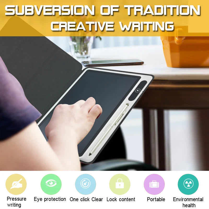 10.5 Inch kids digital electronic drawing boards multi color screen 10.5 inch lcd writing tablet memo pad