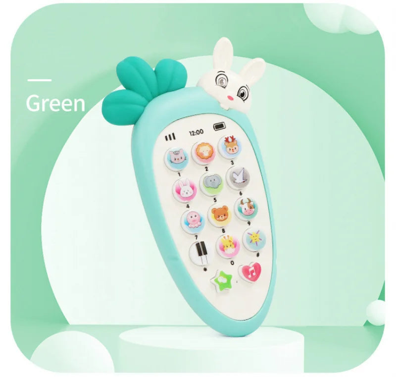 Baby Mobile Phone Infant Early Education Telephone Learning Machine Simulation Music Intellectual Phones Children 0-3 Years Old