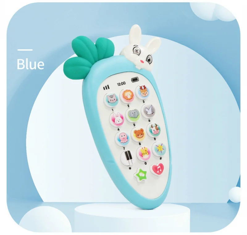 Baby Mobile Phone Infant Early Education Telephone Learning Machine Simulation Music Intellectual Phones Children 0-3 Years Old
