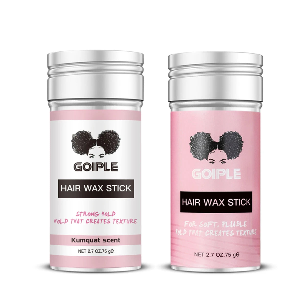 GOIPLE 2.7oz Flyaway Control Styling Wax Smooth Fly Away Broken Back Hair Finishing Slick Non Greasy Wax Stick For Women and Wig