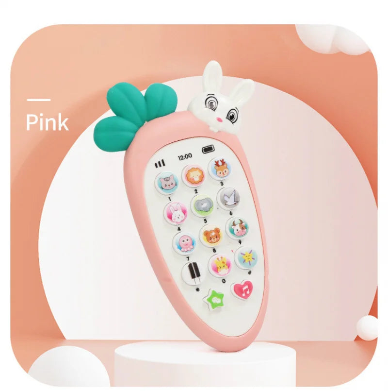 Baby Mobile Phone Infant Early Education Telephone Learning Machine Simulation Music Intellectual Phones Children 0-3 Years Old