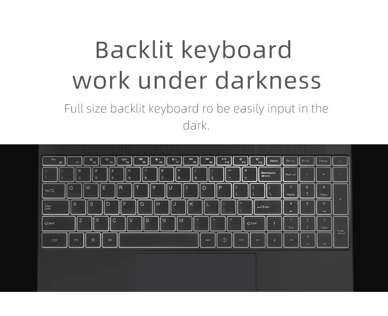 laptop computer 15.6 Inch IPS Screen 16GB RAM Intel 11th Celeron N5095 computador Windows 10 11 Pro Office Notebook Pc Portable