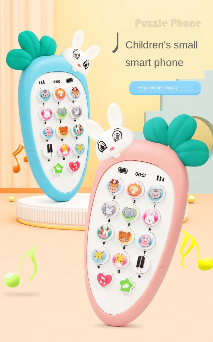 Baby Mobile Phone Infant Early Education Telephone Learning Machine Simulation Music Intellectual Phones Children 0-3 Years Old