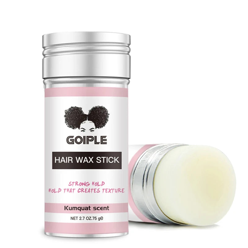 GOIPLE 2.7oz Flyaway Control Styling Wax Smooth Fly Away Broken Back Hair Finishing Slick Non Greasy Wax Stick For Women and Wig
