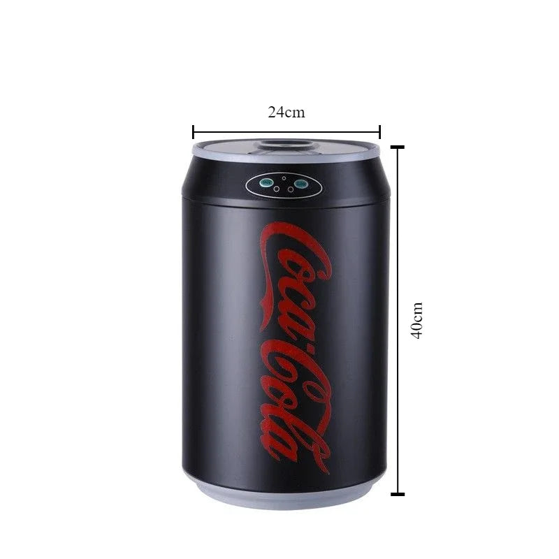 Smart Trash Can Automatic Sensor Waste Bins with Lid Creative Bathroom Wastebasket Living Room Kitchen and Home Large Capacity