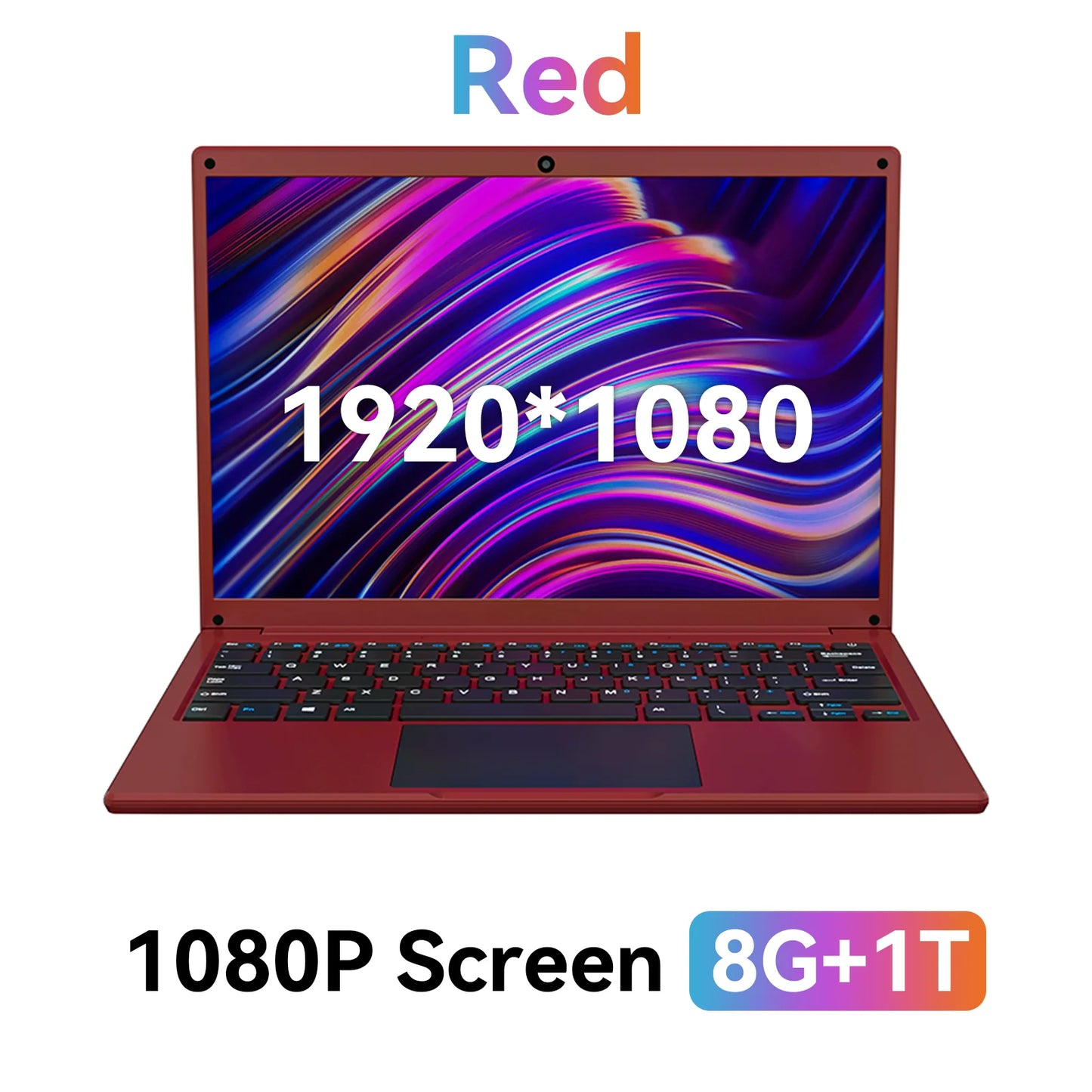 Adreamer Laptop 13.3 Inch Portable Laptops Low Price With Intel CPU 2.5K FHD IPS 8GB 1T SSD 2.5K FHD Display Notebook