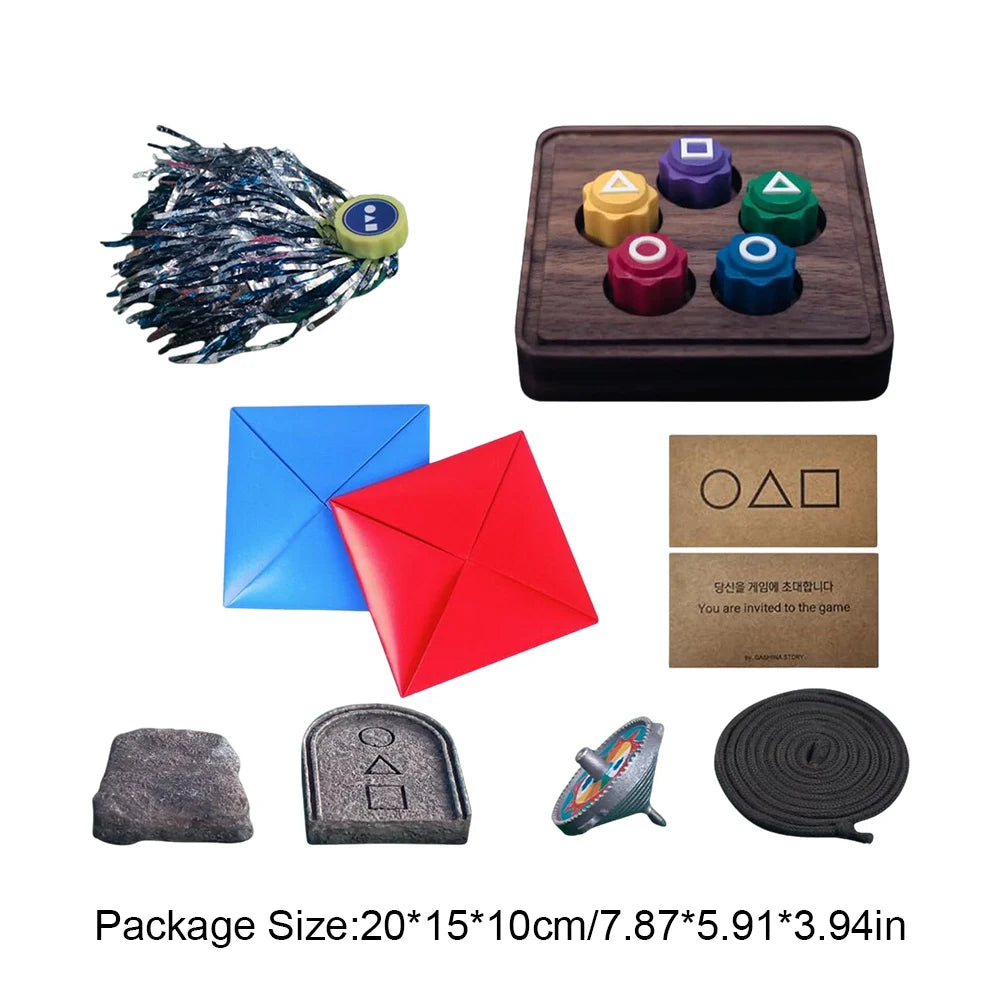 Korean Folk Game Set Gonggi Game Jebi Chagi Biseokchigi Paeng-y DDAKJI Korean Traditional Play Game Family Travel Game