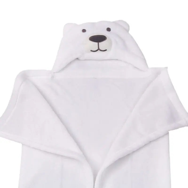 Baby Hooded Towels Newborn Kids Bathrobe Super Soft Bath Towel Blanket Warm Sleeping Swaddle Wrap for Infant Boys Girls