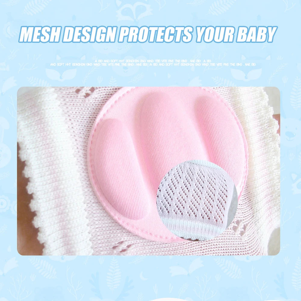 1 Pair Anti-Slip Knee Pads for Babies, Sports Adjustable Baby Knee Pads for Walking, Baby Crawling Knee Pads for Baby Protection