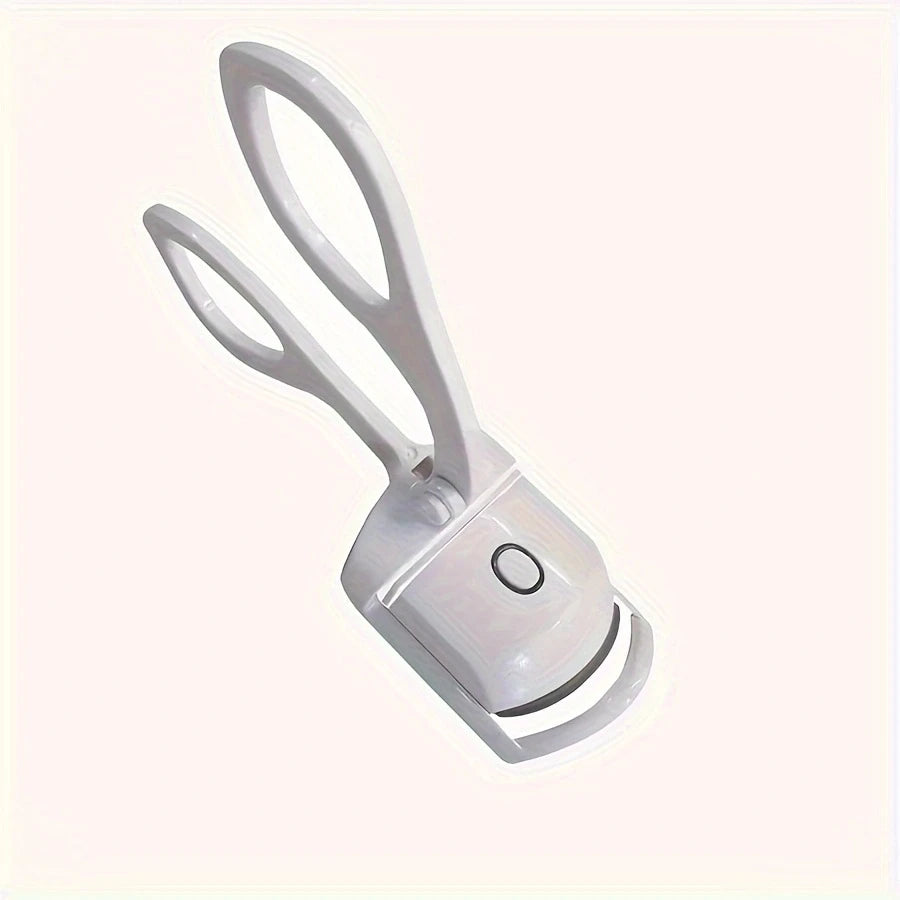 1pc electric eyelash curler USB heated eyelash curler is durable, portable and suitable for travel and outdoor makeup.