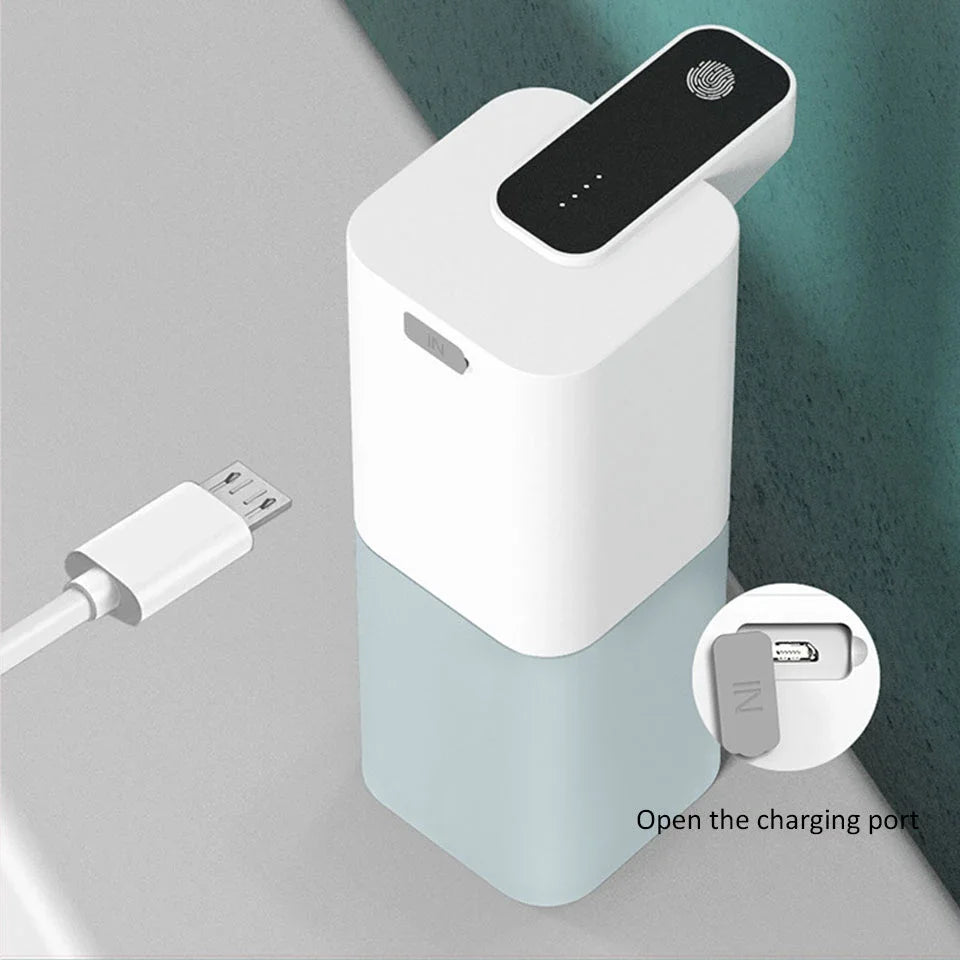Automatic Inductive Soap Dispenser Smart Hand Washing Soap Machine with USB Charging Touchless Hand Sanitizer Dispenser for Home