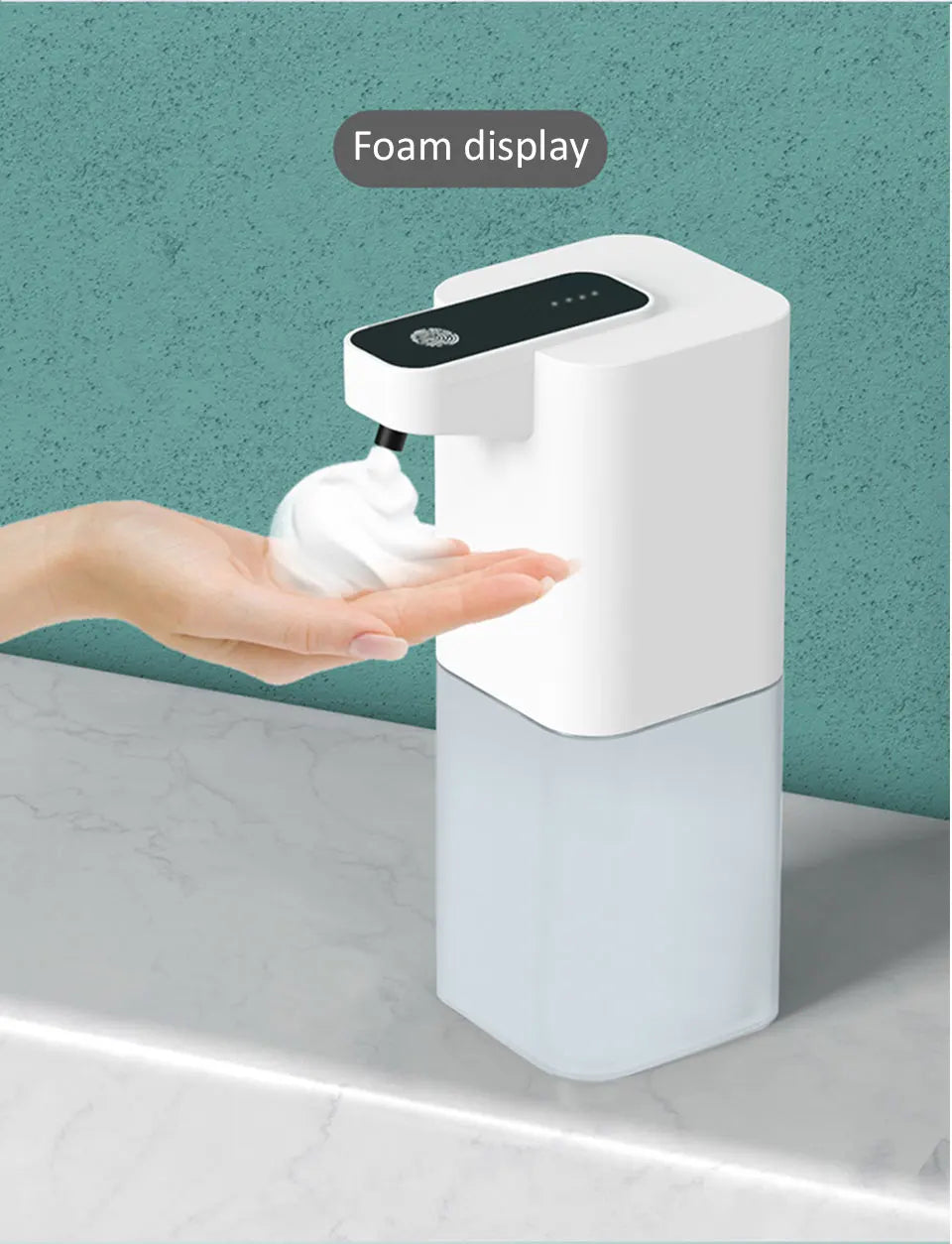 Automatic Inductive Soap Dispenser Smart Hand Washing Soap Machine with USB Charging Touchless Hand Sanitizer Dispenser for Home