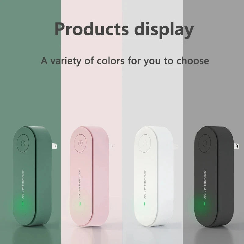 New Portable Air Purifier Anion Air Purification Air Freshener Ionizer Cleaner Dust Cigarette Smoke Remover Toilet Pet Deodor