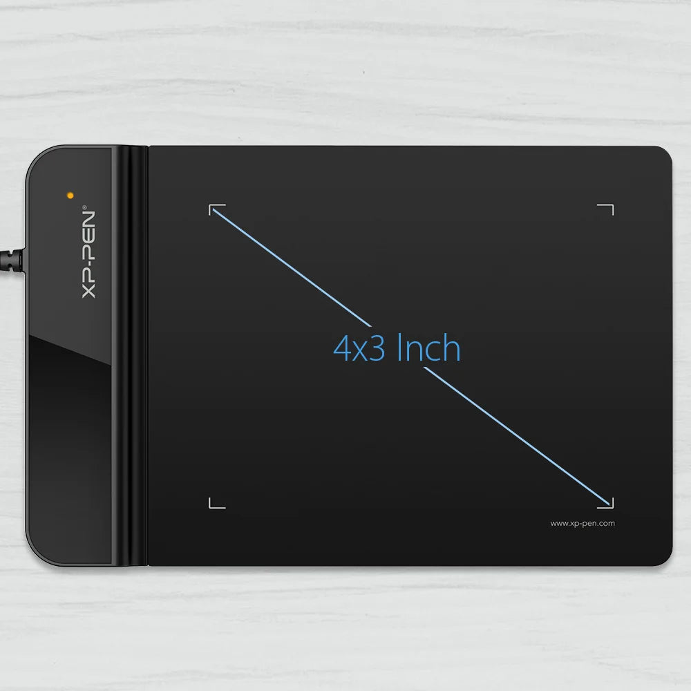 XPPen Star G430S Drawing Tablet Graphics Tablet for OSU Art Design Business Signature with Battery-free Stylus 8192 Levels