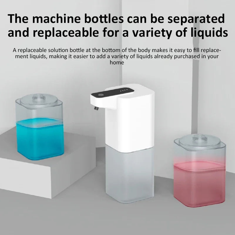 Automatic Inductive Soap Dispenser Smart Hand Washing Soap Machine with USB Charging Touchless Hand Sanitizer Dispenser for Home