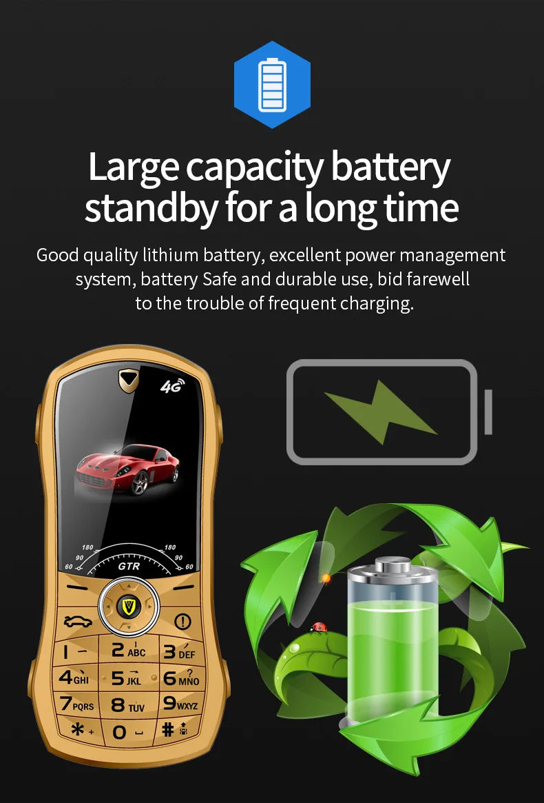 Car Model Mobile Phone 1.8 inch Push Button Mini Car Shape Key Student Dual Sim Telephone MP3 Real Vibration No Camera Cellphone