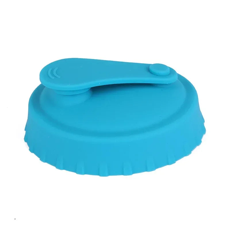Reusable Can Soda Lids Beverage Pop-top Protective Covers Food Grade Silicone Storage Stopper Sealing Bottle Jar Cap Leak-proof