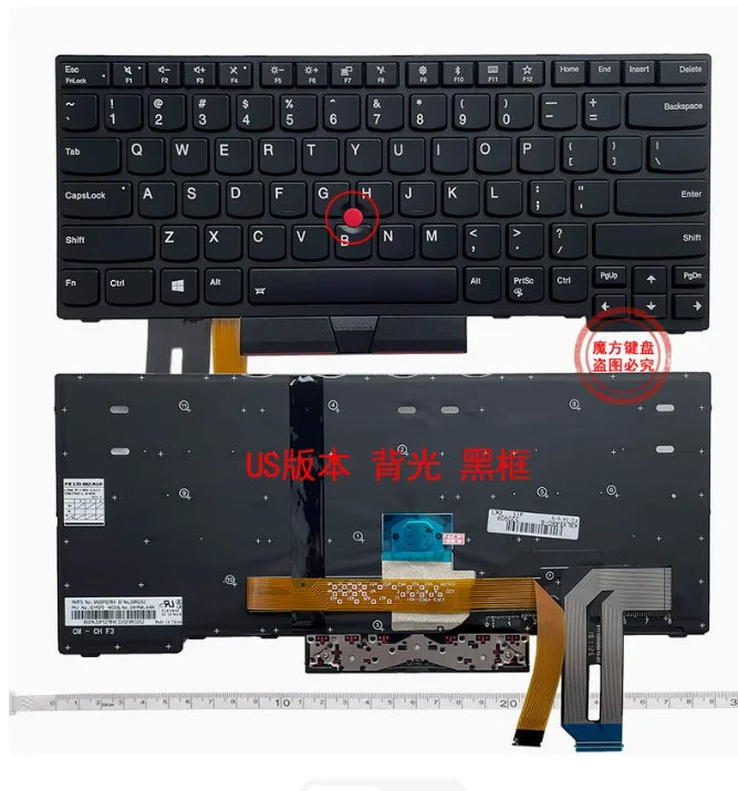US NEW Laptop keyboard for Lenovo Thinkpad E480 E485 E490 E495 E490S L380 L480 L390 L490 R480 R490 T480S T490 T495 01YP360
