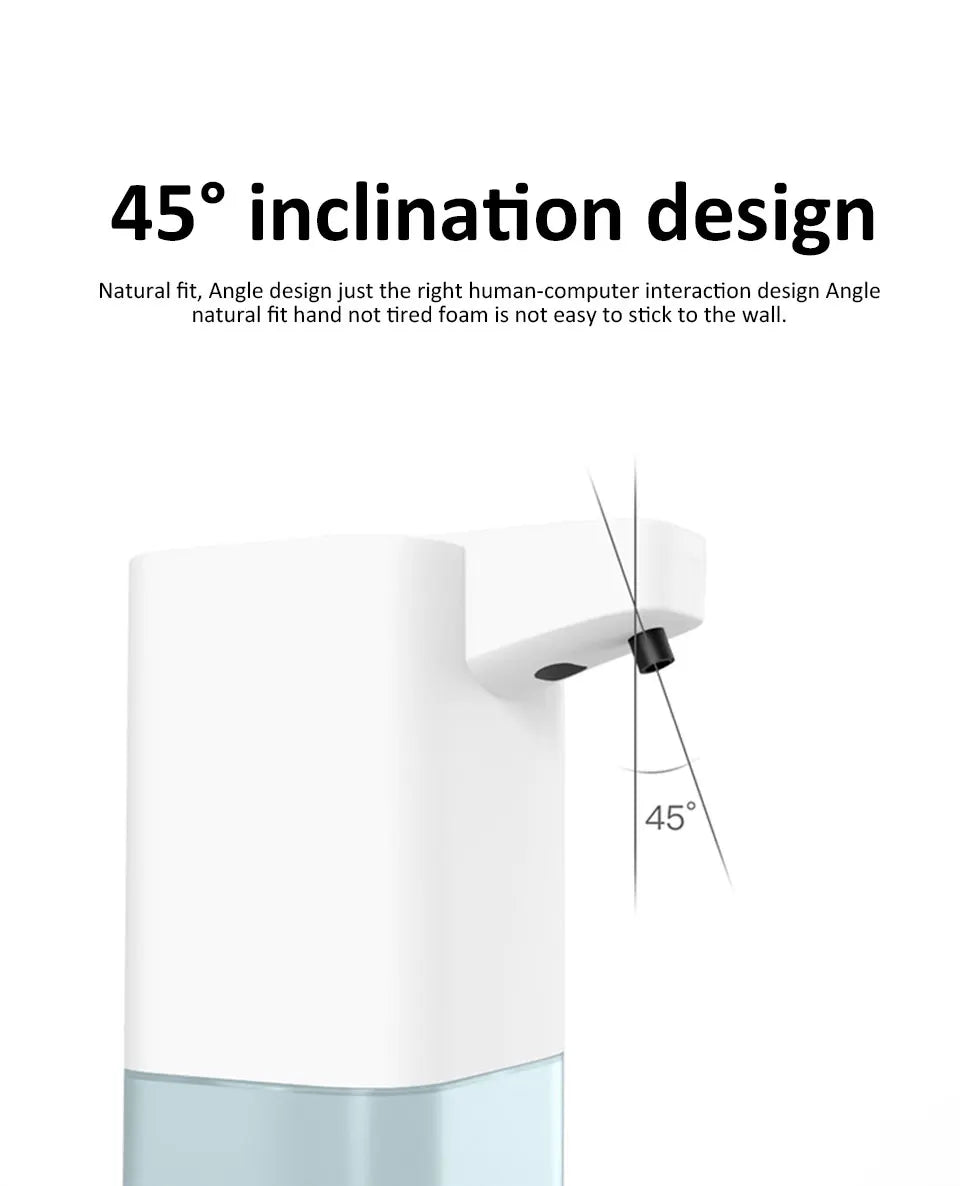 Automatic Inductive Soap Dispenser Smart Hand Washing Soap Machine with USB Charging Touchless Hand Sanitizer Dispenser for Home