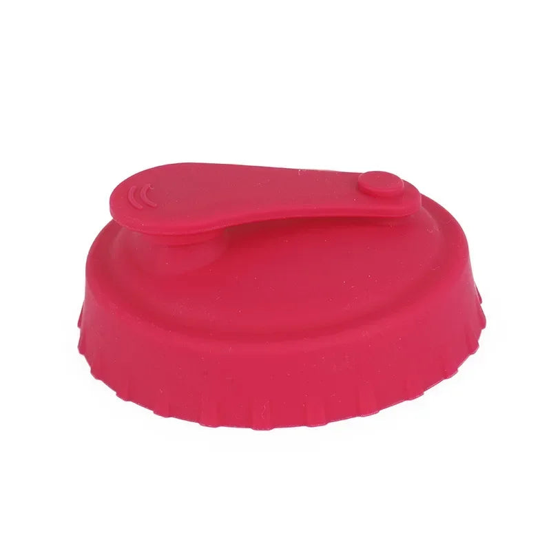 Reusable Can Soda Lids Beverage Pop-top Protective Covers Food Grade Silicone Storage Stopper Sealing Bottle Jar Cap Leak-proof