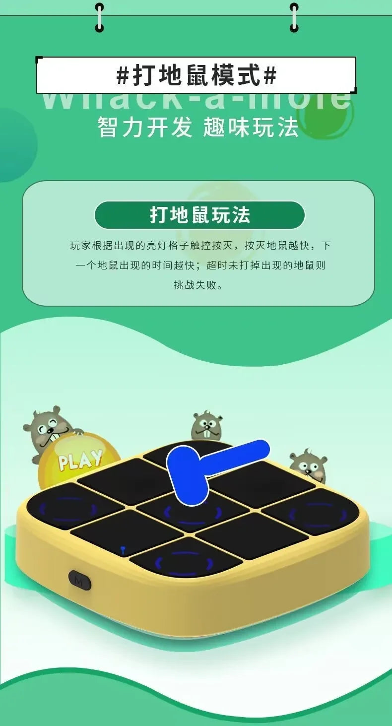 Smart Tic - Tac - Toe: Kid's Educational & Parent - Child Interactive Desktop Toy