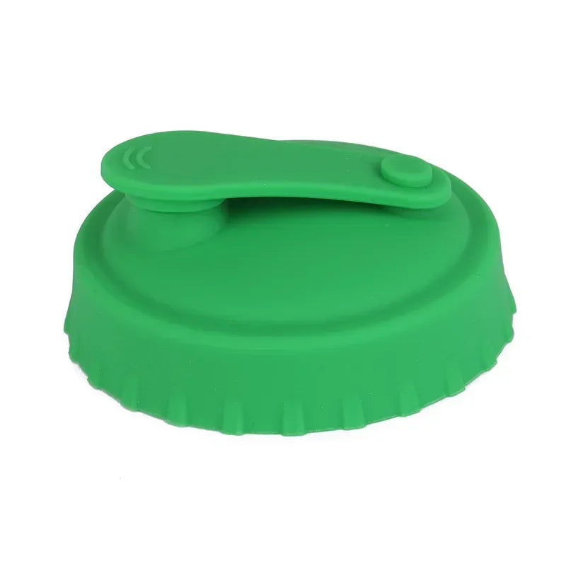 Reusable Can Soda Lids Beverage Pop-top Protective Covers Food Grade Silicone Storage Stopper Sealing Bottle Jar Cap Leak-proof