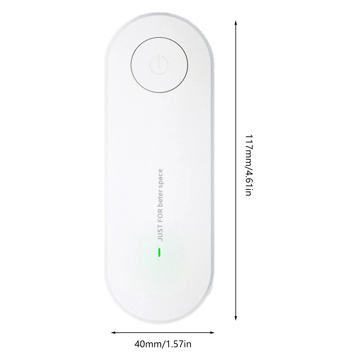 Portable Air Purifier Quiet and Energy-saving Smoke Remover Anion Air Filter Intelligent Household Air Freshener Ionizer Cleaner