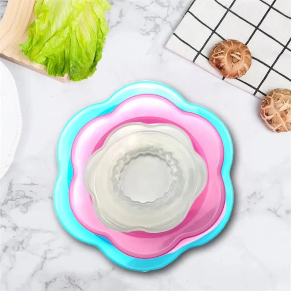 Microwave Food Cover Silicone Stretch Lids Durable Reusable Storage Elastic Bowl Covers for Fridge Accessories