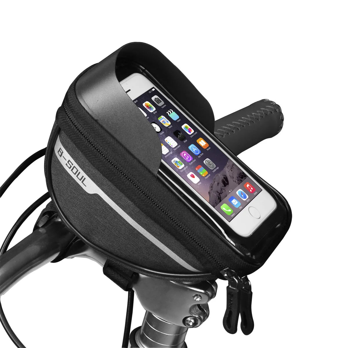Bicycle Bag Can Hold Mobile Phones Installed on Bicycles Convenient and Easy to Use