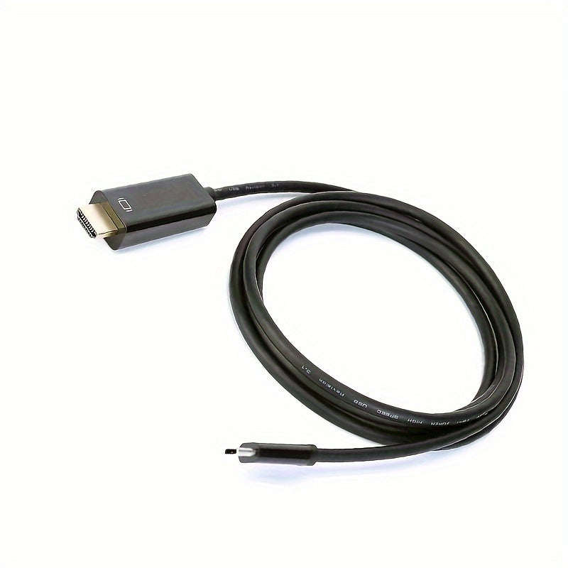 6ft Type C USB C To HDTV 4K Cable Adapter Mobile Phone Tablet HDTV Converter For Samsung Galaxy HUAWEI Macbook Xiaomi Type-C Devices