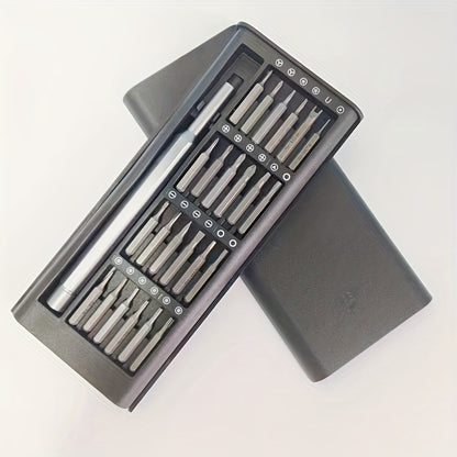 24-in-one multi-functional precision screwdriver set for mobile phone tablet disassembly repair tool bit removal complete set