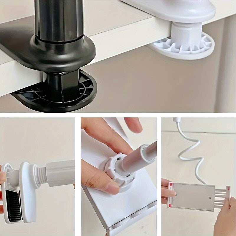 360 Rotating Tablet Phone Holder Spiral Base Lazy Stand Mobile Phone Tablet Bedside Stand Bed Lazy Stand