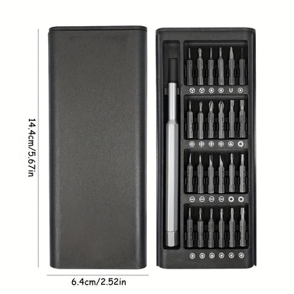 25-in-1 Multi-Function Precision Screwdriver Set, Durable, Uncharged - for Mobile Phone & Tablet Repair