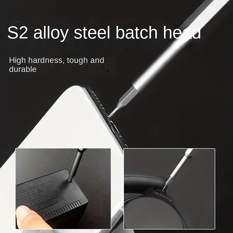 24-in-one multi-functional precision screwdriver set for mobile phone tablet disassembly repair tool bit removal complete set