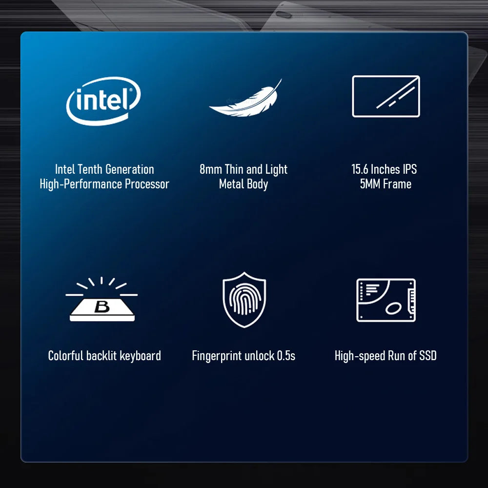 laptop computer 15.6 Inch IPS Screen 16GB RAM Intel 11th Celeron N5095 computador  Windows 10 11 Pro Office Notebook Pc Portable