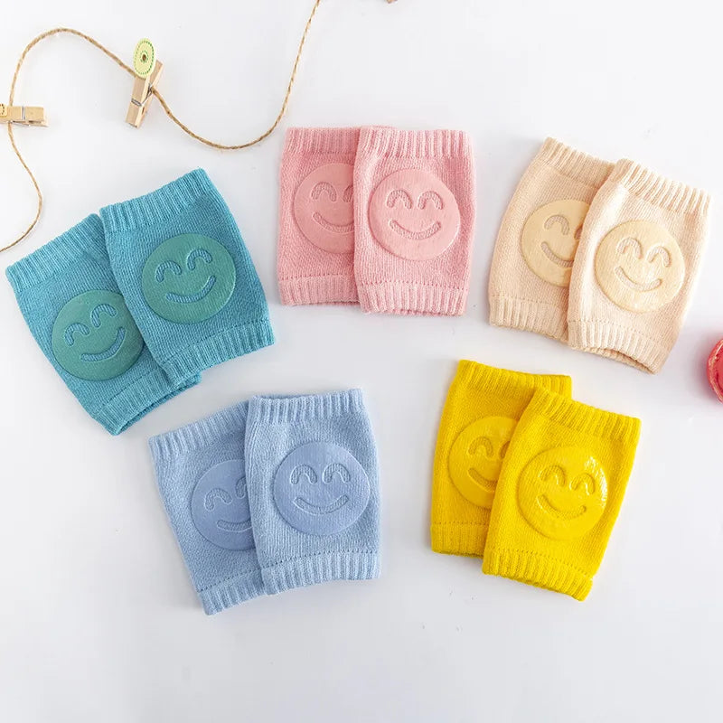 Baby Crawling Pads 1 Pair Anti-Slip Knee Protect Baby’s Knee for Crawling Unisex Baby Knee Protectors Toddler Knee Pads Gift