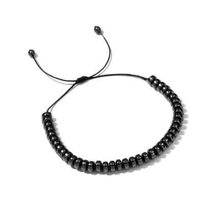 Magnetic therapy Health Care Loss Weight Effective Black Stone Bracelets Slimming Stimulating Acupoints Arthritis Pain Relief