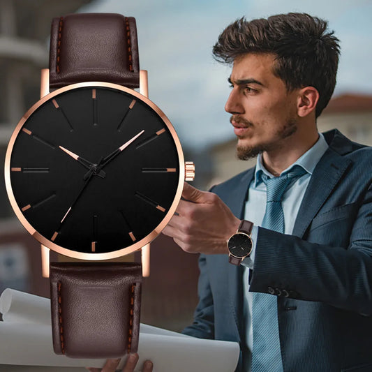 2023 Minimalist Men Fashion Ultra Thin Watches Simple Men Business Stainless Steel Mesh Belt Quartz Watch Relogio Masculino