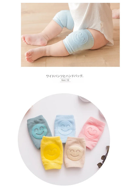 Baby Crawling Pads 1 Pair Anti-Slip Knee Protect Baby’s Knee for Crawling Unisex Baby Knee Protectors Toddler Knee Pads Gift