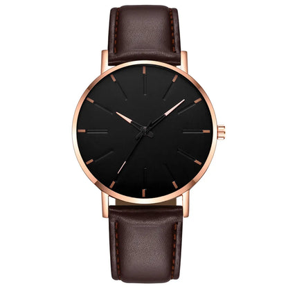 2023 Minimalist Men Fashion Ultra Thin Watches Simple Men Business Stainless Steel Mesh Belt Quartz Watch Relogio Masculino
