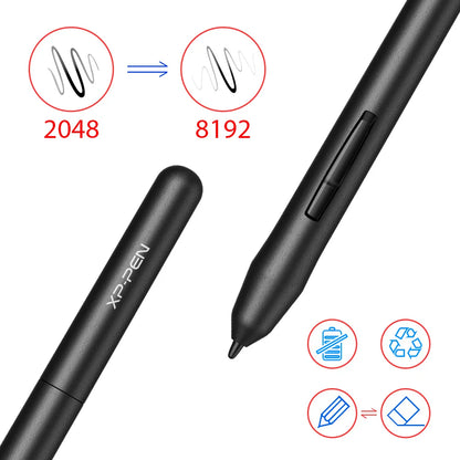 XPPen Star G430S Drawing Tablet Graphics Tablet for OSU Art Design Business Signature with Battery-free Stylus 8192 Levels