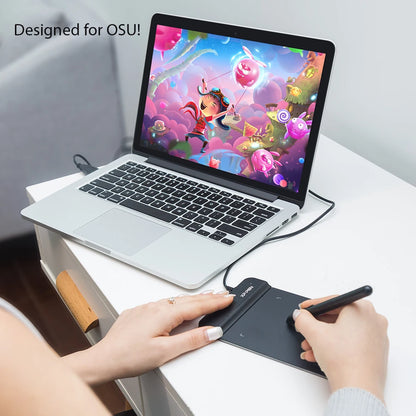 XPPen Star G430S Drawing Tablet Graphics Tablet for OSU Art Design Business Signature with Battery-free Stylus 8192 Levels