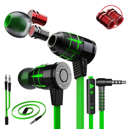 G25 Headset Gamer Headphones Wired Earphone Gaming Earbuds With Mic For Pubg PS4 CSGO Casque Phone Tablet Laptop Universal Game
