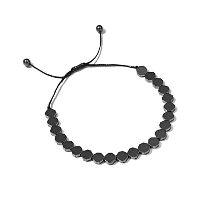 Magnetic therapy Health Care Loss Weight Effective Black Stone Bracelets Slimming Stimulating Acupoints Arthritis Pain Relief