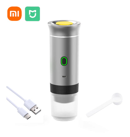 Xiaomi MIJIA Wireless Electric Portable Espresso Coffee Machine 3 in 1 For Car&Home Camping Espresso Coffee Maker Capsule Powder