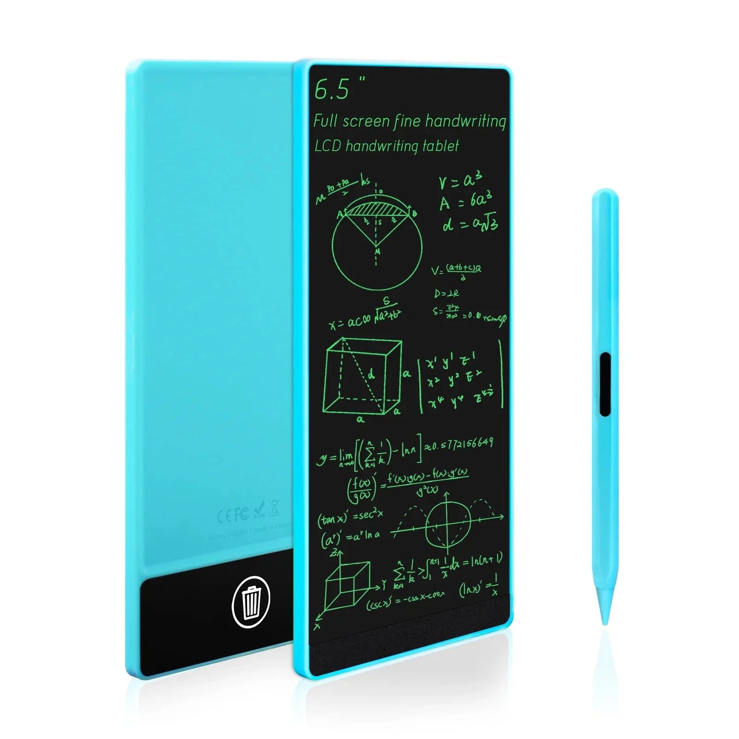 6.5-inch Full Screen Superfine Handwriting LCD Writing Tablet Meeting Content Magnetic Sketch Pad Liquid Crystal Drawings Board
