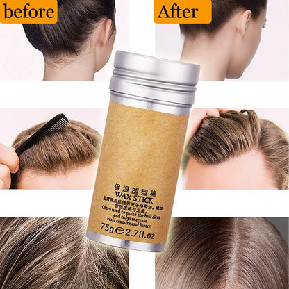 Hair Wax Stick Tame Fly Aways 10Pcs Baby Hairs Edges Control Hair Pomade Professional Styling Product For Sleek Bun/Ponytail