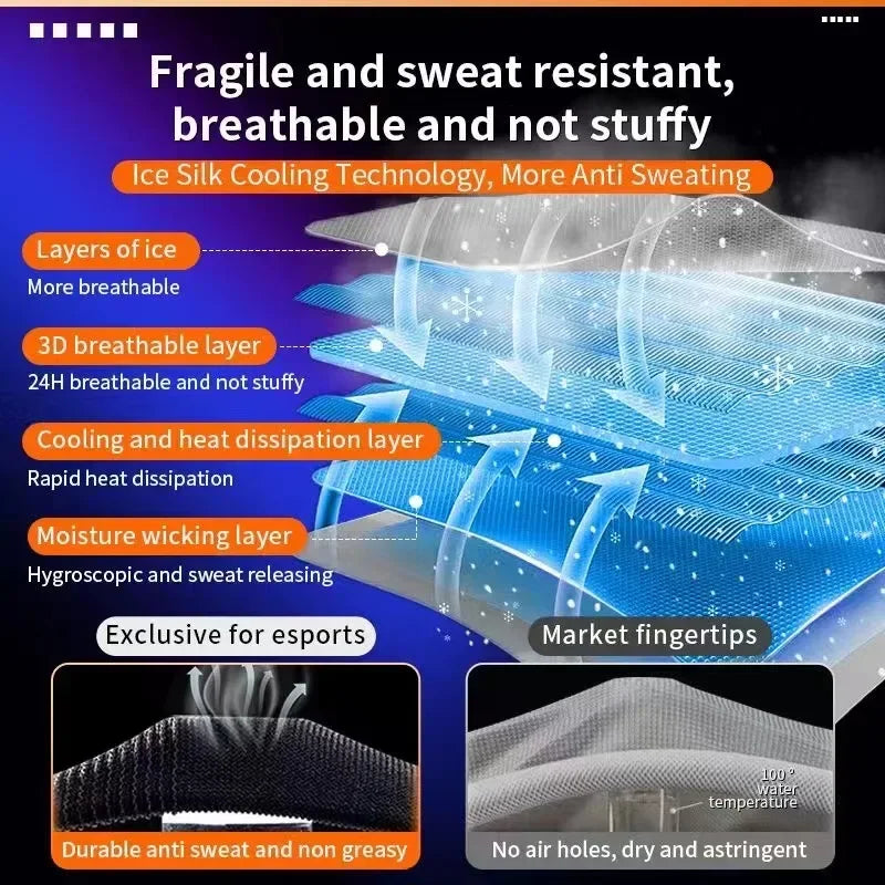 1 Pair NEW E-Sports Mobile PUBG Game Finger Gloves Silver Fiber Anti Slip Ultrathin Sweat Resistance Breathable Gaming Fingertip