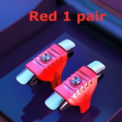 Gaming  Controller For PUBG Smartphone IOS Android Metal Gamepad Mobile Joystick Aim Shooting Trigger Shooter Control
